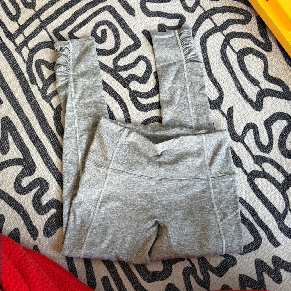 Free People Movement Gray No Front Seam Leggings XS